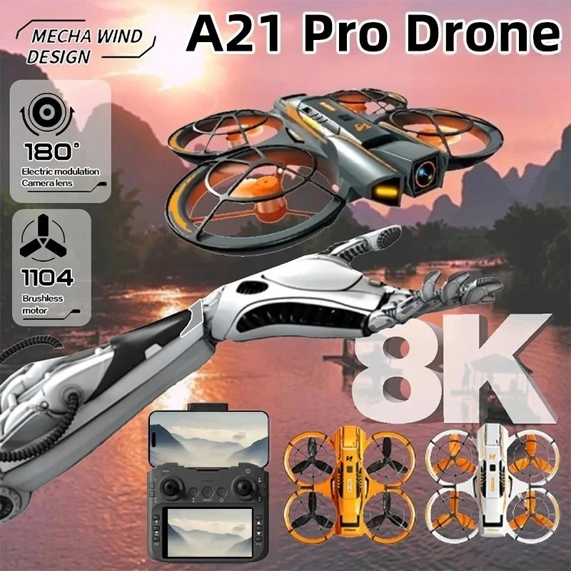 Drone Photogrammetry - Drone A21 Pro Original 4K Profesional