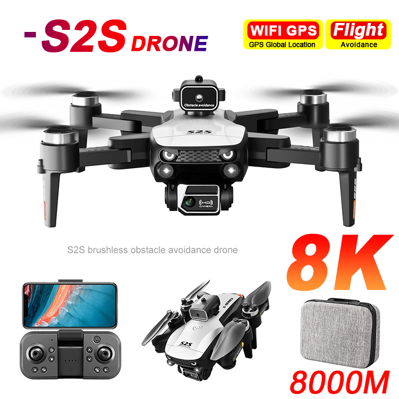 Drone Photogrammetry - Drone S2S kamera ganda HD profesional,