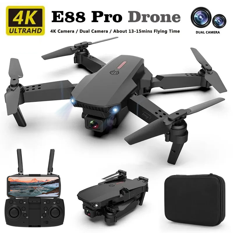 Drone Photogrammetry - E88pro Drone profesional dengan aliran optik,