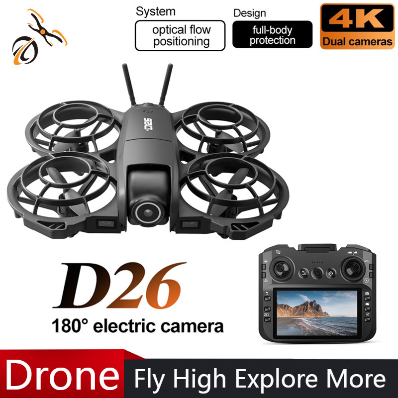 Drone Aerial Photography - Drone D26 4K Aerial HD 180