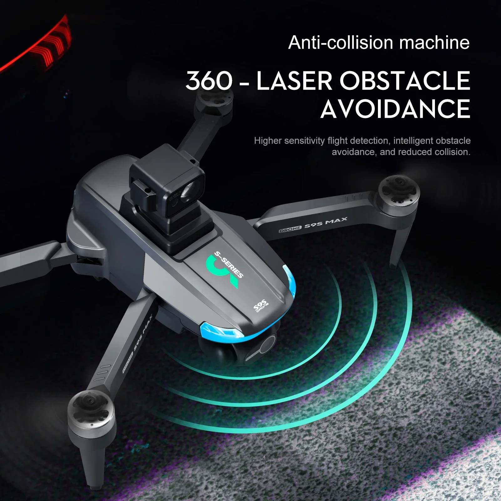 Drone MINI S9S MAX Baru 4K 2 S - Drone Video Production ulasan dan harga