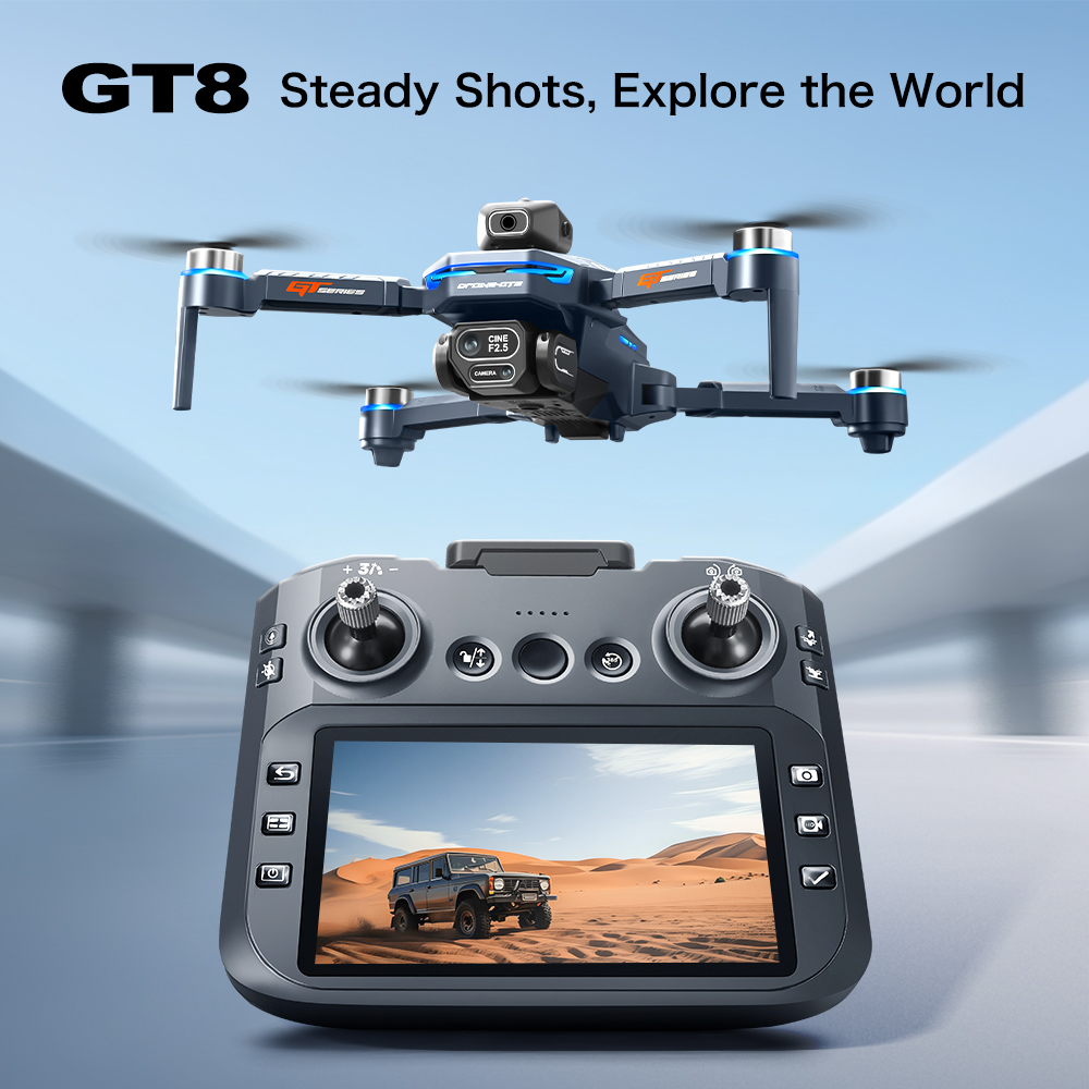 Drone Lipat GT8 Max 8K HD Prof - Drone Photogrammetry ulasan dan harga