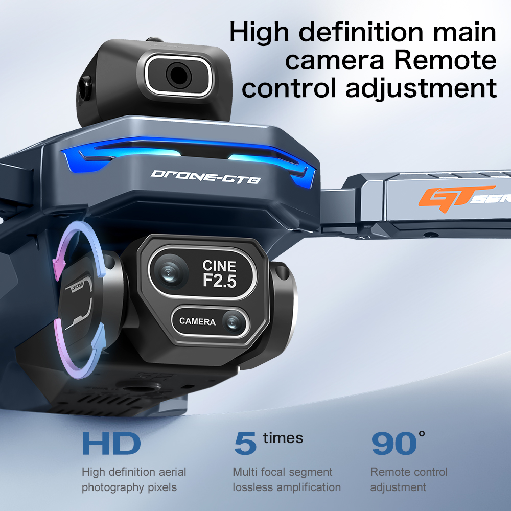Drone RC GT8 HD BARU 4K Profes - Drone Photogrammetry ulasan dan harga