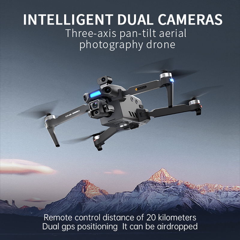 Drone Kamera Ganda 8K Baru 202 - Drone Cinematic ulasan dan harga