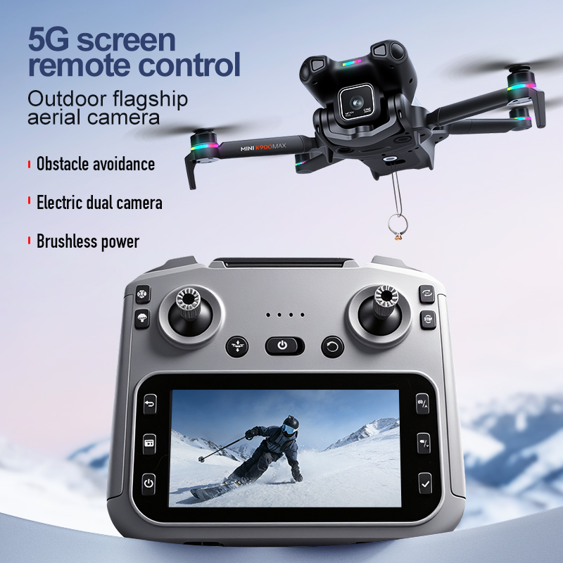 Drone K900 MAX GPS Baru dengan - Drone Photogrammetry ulasan dan harga