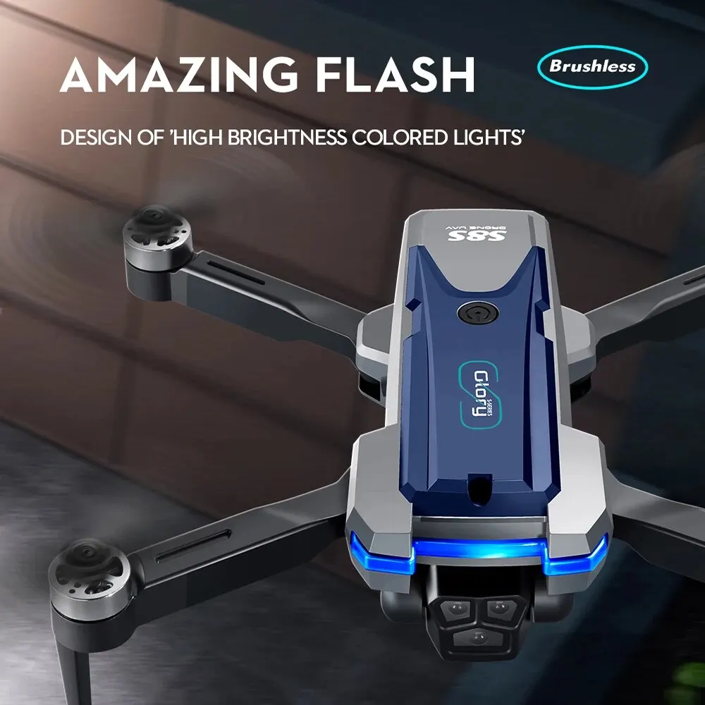 S8S Drone lipat 5G Wifi 8K HD, - Drone Aerial Photography ulasan dan harga